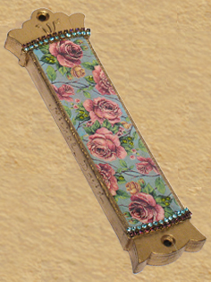 Victorian design Mezuzah L